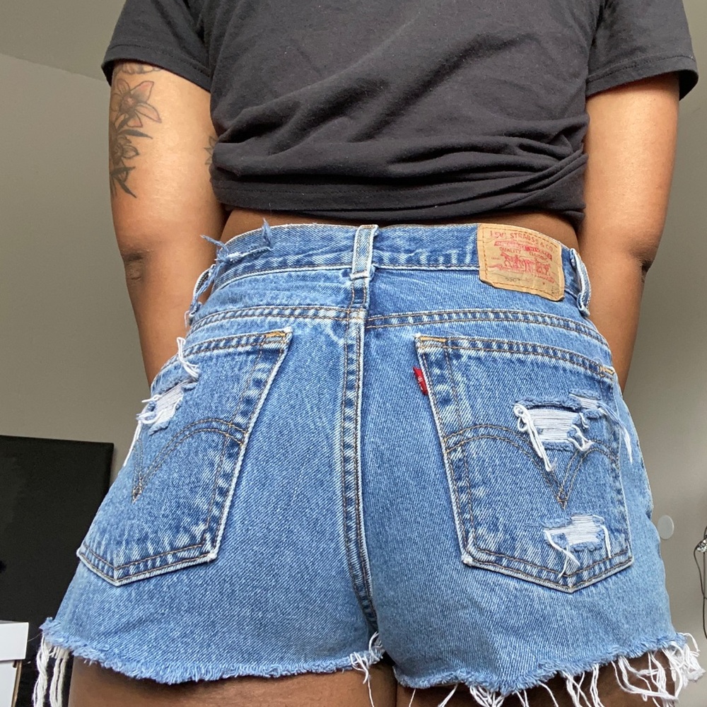 Levi’s High Waisted Shorts